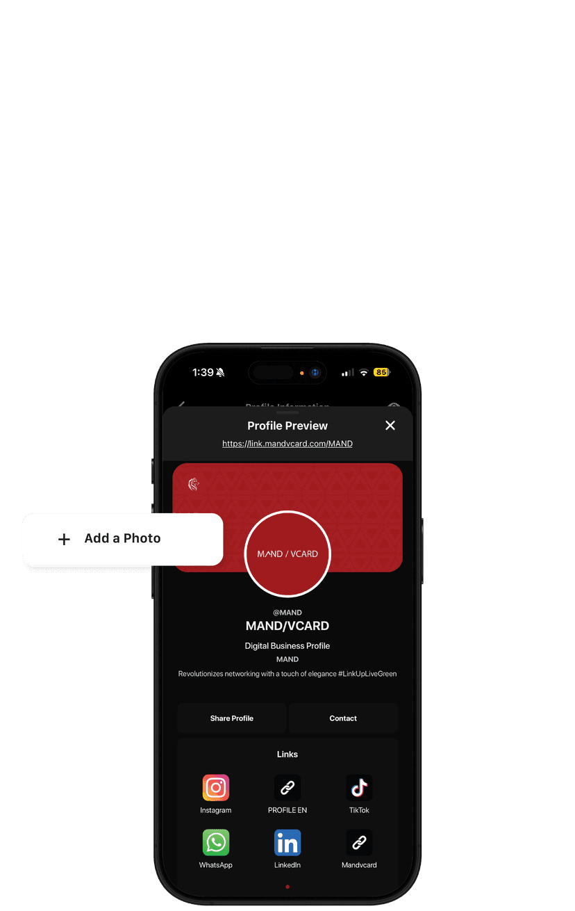 Add a profile picture