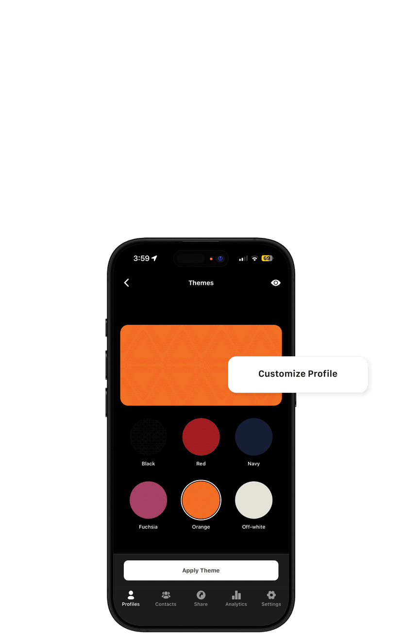 Customize Your Profile